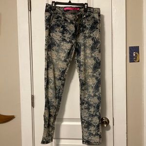 Tinsel Town floral jeans